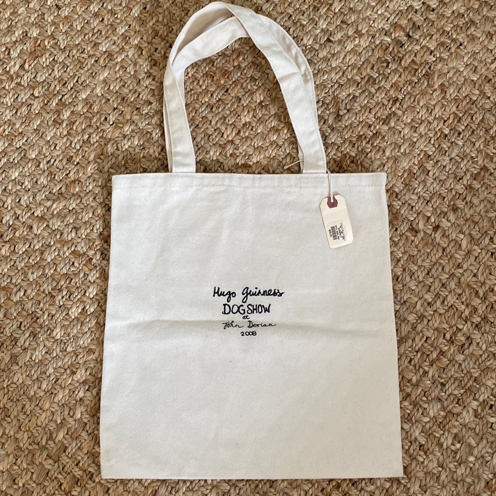 Update! HUGO GUINNESS DOG SHOW @ John Derian 2008 Bergdorf Goodman Tote - Picture 5 of 9